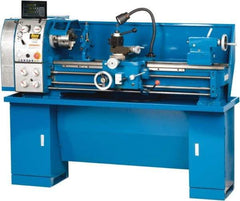 Enco - 13" Swing, 40" Between Centers, 220 Volt, Single Phase Bench Lathe - 5MT Taper, 1-1/2 hp, 65 to 1,810 RPM, 1-1/2" Bore Diam, 750mm Deep x 580mm High x 1,676mm Long - Exact Industrial Supply