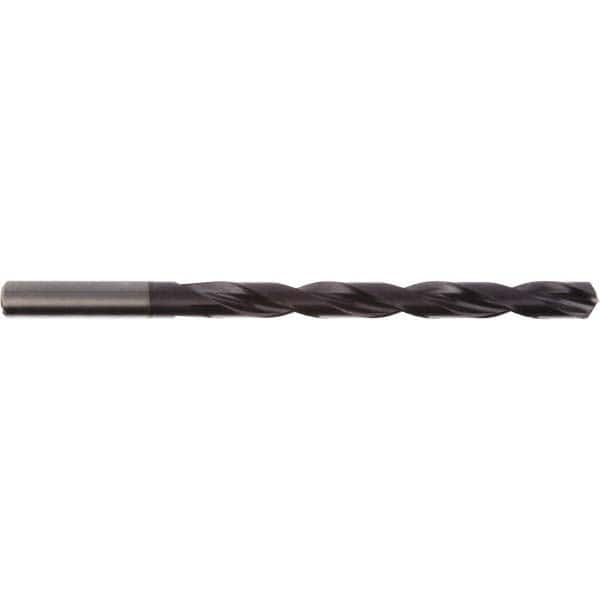 DORMER - 4.76mm 140° Spiral Flute Solid Carbide Taper Length Drill Bit - Exact Industrial Supply