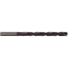 DORMER - 4.76mm 140° Spiral Flute Solid Carbide Taper Length Drill Bit - Exact Industrial Supply