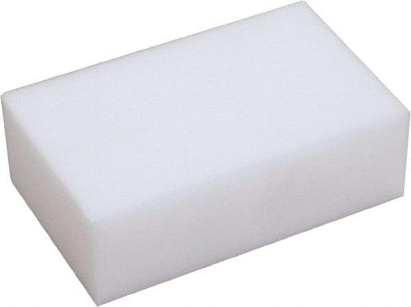 O-Cedar - 4-1/2" Long x 2-3/4" Wide x 1-1/2" Thick Eraser - Light-Duty, White - Exact Industrial Supply