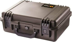 Pelican Products, Inc. - 13-13/32" Wide x 6-45/64" High, Clamshell Hard Case - Black, HPX High Performance Resin - Exact Industrial Supply