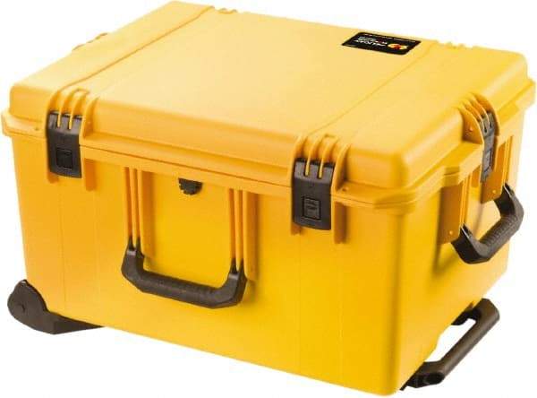 Pelican Products, Inc. - 19-45/64" Wide x 14-13/32" High, Shipping/Travel Case - Yellow, HPX High Performance Resin - Exact Industrial Supply