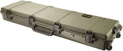 Pelican Products, Inc. - 16-1/2" Wide x 6-45/64" High, Long Gun Case - Olive, HPX High Performance Resin - Exact Industrial Supply