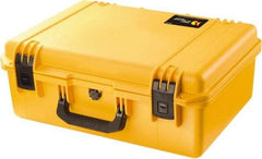 Pelican Products, Inc. - 16" Wide x 8-19/64" High, Clamshell Hard Case - Yellow, HPX High Performance Resin - Exact Industrial Supply