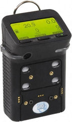 GfG - Audible, Vibration & Visual Alarm, LCD Display, Confined Space Monitor - Monitors Hydrogen Sulfide, Oxygen, LEL & Methane, -20 to 50°C Working Temp, CSA Listed - Exact Industrial Supply