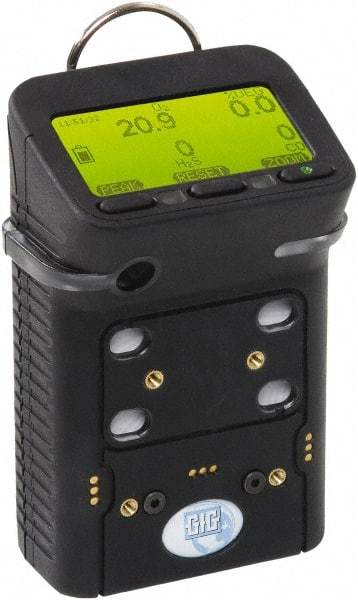 GfG - Audible, Visual Alarm, LCD Display, Confined Space Monitor - Monitors Carbon Monoxide, Oxygen, Methane & Combustible, -20 to 50°C Working Temp, CSA Listed - Exact Industrial Supply