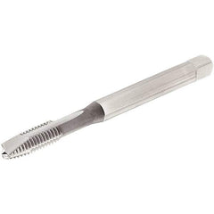 Iscar - #10-24 UNC 3 Flute 2B Plug Spiral Flute Tap - Cobalt, Uncoated, 70mm OAL, Right Hand Flute, Right Hand Thread, Series TPG UNC - Exact Industrial Supply