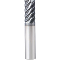 Supermill - Corner Radius & Corner Chamfer End Mills Mill Diameter (Inch): 1/4 Mill Diameter (Decimal Inch): 0.2500 - Exact Industrial Supply