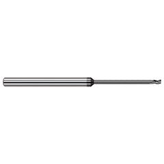 Harvey Tool - Square End Mills Mill Diameter (Decimal Inch): 0.0250 Length of Cut (Decimal Inch): 0.0370 - Exact Industrial Supply