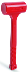 24 oz Dead Blow Hammer-1-3/4'' Head Diameter Coated Steel Handle - Exact Industrial Supply