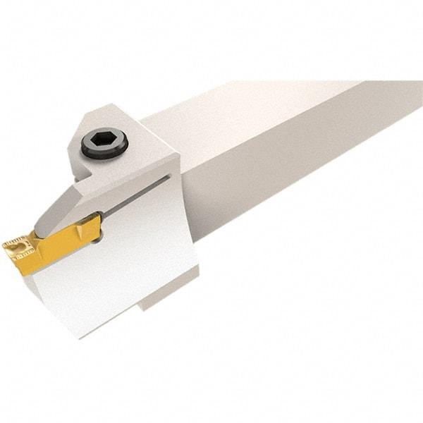 Iscar - HFH, External, Left Hand, 17mm Max Depth of Cut, 6mm Max Groove Width, Indexable Grooving Tool Holder - HFP.., HGPL Insert Compatibility, 25mm Shank Height, 25mm Shank Width, 150mm OAL - Exact Industrial Supply