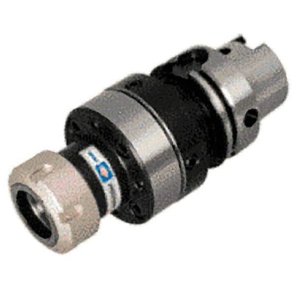 Iscar - 134.5mm Projection, HSK63A Taper Shank, ER32 Collet Chuck - Exact Industrial Supply