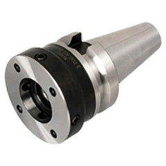 Iscar - BT40 Outside Taper, D70 Inside Modular Connection, BT to FINEFIT Taper Adapter - 55mm Projection, 70mm Nose Diam, Through Coolant - Exact Industrial Supply
