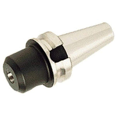 Iscar - BT50 Taper Shank 25mm Hole End Mill Holder/Adapter - 65mm Nose Diam, 115mm Projection, Through-Spindle Coolant - Exact Industrial Supply