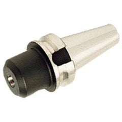 Iscar - BT40 Taper, 1.2598" Inside Hole Diam, 4.3307" Projection, Straight Shank Adapter - 2.7953" Body Diam, Taper Shank, Through Coolant - Exact Industrial Supply