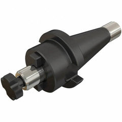 Iscar - DIN2080-40 Taper Shank 32mm Pilot Diam Shell Mill Holder - 23mm Flange to Nose End Projection, 66mm Nose Diam - Exact Industrial Supply