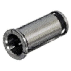 Iscar - 8mm ID x 20mm OD, 0.9449" Head Diam, Sealed Hydraulic Chuck Sleeve - Steel, 2" Length Under Head - Exact Industrial Supply