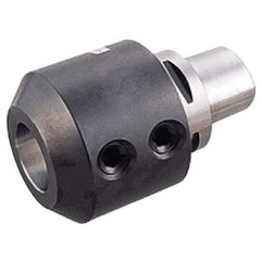 Iscar - C5 Modular Connection 10mm Hole End Mill Holder/Adapter - 35mm Nose Diam, 55mm Projection, Through-Spindle Coolant - Exact Industrial Supply