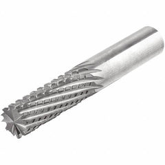 Iscar - 10mm Diam, End Mill End, Solid Carbide Diamond Pattern Router Bit - Right Hand Cut, 2-53/64" OAL, Use on Composite - Exact Industrial Supply