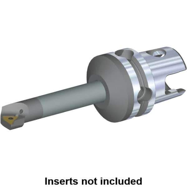 Kennametal - Right Hand Cut, 20mm Min Bore Diam, Size KM50 Carbide Modular Boring Cutting Unit Head - 3.1496" Max Bore Depth, Through Coolant, Compatible with TP.. - Exact Industrial Supply