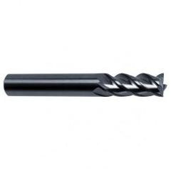 5/16" Dia. - 2-1/2" OAL - 4 FL Variable Helix Bright Carbide End Mill - Exact Industrial Supply