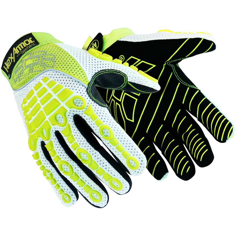HexArmor - Cut & Puncture Resistant Gloves ANSI/ISEA Cut Resistance Level: A8 Women's Size: Large - Exact Industrial Supply