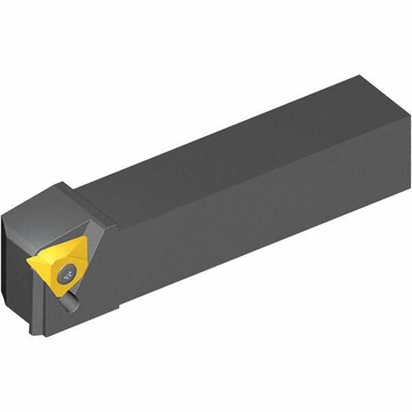 Vargus - External Thread, Right Hand Cut, 1-1/2" Shank Width x 1-1/2" Shank Height Indexable Threading Toolholder - 8" OAL, 5VER Insert Compatibility, NL Toolholder, Series V Style - Exact Industrial Supply