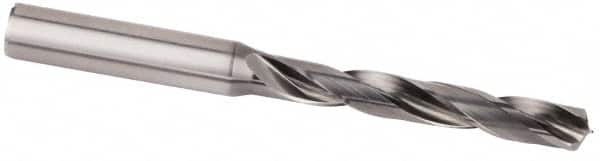 Kennametal - 3mm 135° Spiral Flute Solid Carbide Taper Length Drill Bit - Exact Industrial Supply