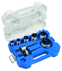 9 Pc. Refrigeration Hole Saw Kit - Exact Industrial Supply