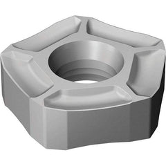 Sandvik Coromant - 357R2408 PM Grade 1130 Carbide Milling Insert - AlTiCrN Finish, 7.94mm Thick, 24.4mm Inscribed Circle, 1mm Corner Radius - Exact Industrial Supply