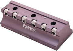 Raptor Workholding - 1-1/2" Jaw Width, 12" High x 17" Long x 7" Wide Dovetail Vise - For Use with 4 & 5 Axis Workholding Systems - Exact Industrial Supply