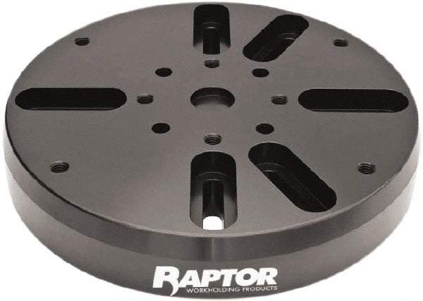 Raptor Workholding - 11.95" Jaw Width, 2" High Riser - For Use with 4 & 5 Axis Workholding Systems - Exact Industrial Supply