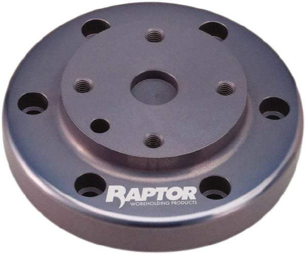 Raptor Workholding - 8.2" Jaw Width, 2" High Riser - For Use with 4 & 5 Axis Workholding Systems - Exact Industrial Supply