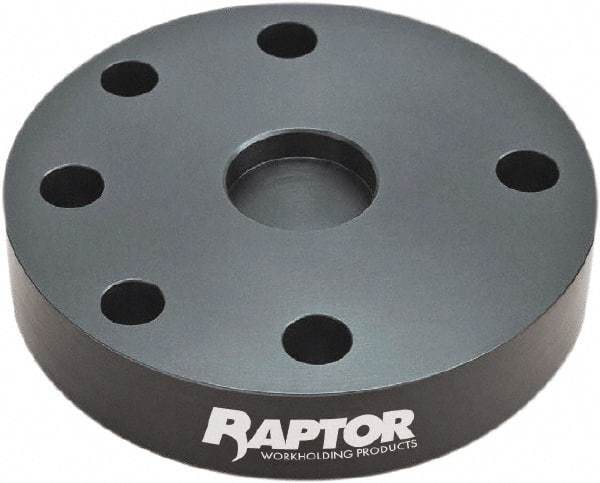 Raptor Workholding - 1" Jaw Width, 1" High Riser - For Use with 4 & 5 Axis Workholding Systems - Exact Industrial Supply