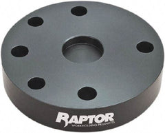 Raptor Workholding - 1" Jaw Width, 1" High Riser - For Use with 4 & 5 Axis Workholding Systems - Exact Industrial Supply