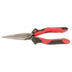 6.3" SOFTGRIP LONG NOSE PLIERS - Exact Industrial Supply