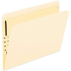Pendaflex - 8-1/2 x 11", Letter Size, Manila, File Folders with Top Tab - Straight Tab Cut Location - Exact Industrial Supply
