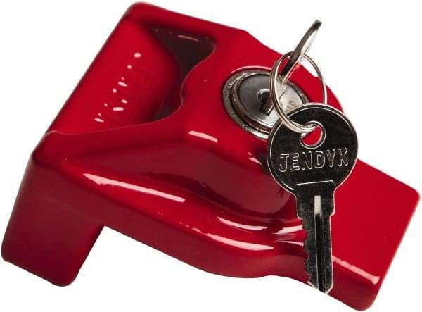 Jendyk - Glad Hand Lock - For Use with Semi-Trailer Glad Hand Air Brake Connections - Exact Industrial Supply