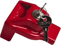 Jendyk - Glad Hand Lock - For Use with Semi-Trailer Glad Hand Air Brake Connections - Exact Industrial Supply