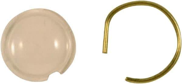 Milton - Inflator Gauge Viewing Window - Use with Milton 500 Series Inflator Gauges - Exact Industrial Supply