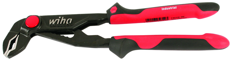 12" SG ADJ PUSH-BUTTON PLIERS - Exact Industrial Supply
