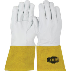 Welding Gloves: Size X-Large, Uncoated, TIG Welding Application Natural, 12-1/2″ OAL, Uncoated Coverage, Smooth Grip