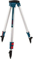 Bosch - 63" (Open)" Long x 7" Wide, Level Contractor Tripod Mount - Use with Rotary Laser - Exact Industrial Supply
