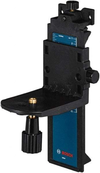 Bosch - 13" Long x 8.19" Wide, Level Mount - Use with Rotary Laser & Laser Levels - Exact Industrial Supply