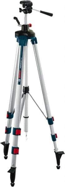 Bosch - 8' Long x 7" Wide, Level Tripod Mount - Use with Line Generated Lasers - Exact Industrial Supply