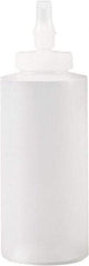 PRO-SOURCE - 16 oz HDPE Bottle with Applicator - Clear - Exact Industrial Supply