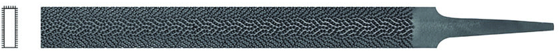 8" Hand Rasp, Cut 4 - Exact Industrial Supply