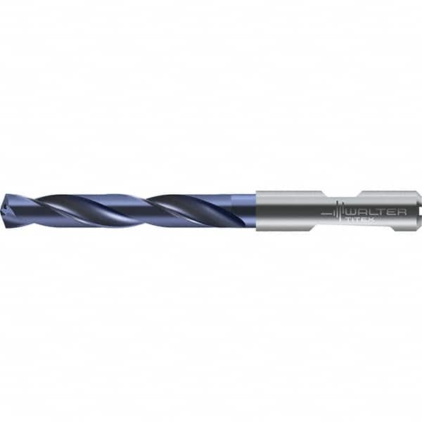 Walter-Titex - 13mm 140° Solid Carbide Jobber Drill - Exact Industrial Supply