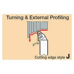 PDJNL2525 - Turning Toolholder - Exact Industrial Supply