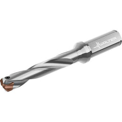 Walter - 30 to 30.99mm Diam, 5xD, 197mm Max Depth, 32mm Shank Diam, 262mm OAL, Replaceable Tip Drill - P6001-D30..R, P6003-D30..R, P6004-D30..R, P6005-D30..R Insert, D4140 Toolholder, Series D4140 - Exact Industrial Supply